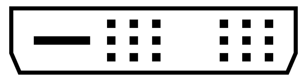 DVI-D Single Link Pin Configuration