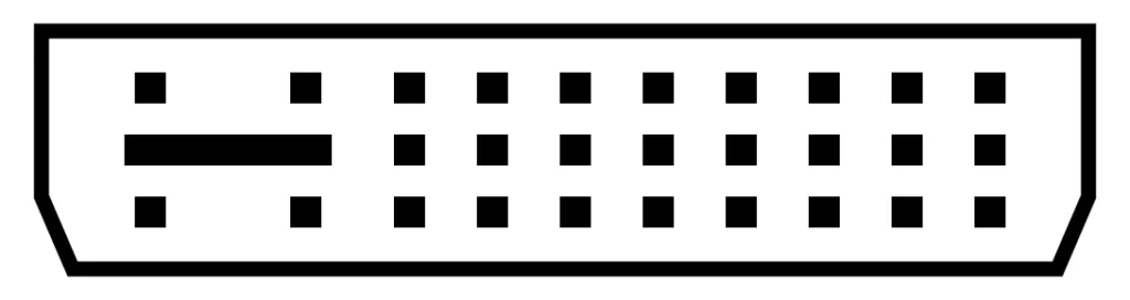 DVI-I Dual Link Pin Configuration